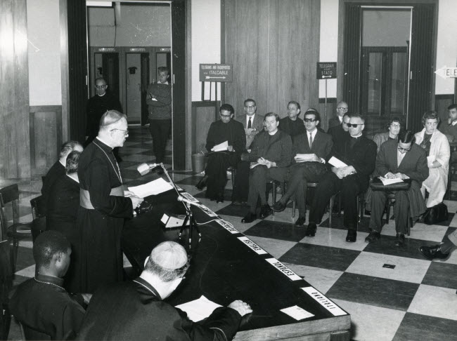 Persbureau van het Concilie, Rome 1962