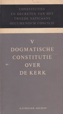 Dogmatische Constitutie over de Kerk, Lumen gentium